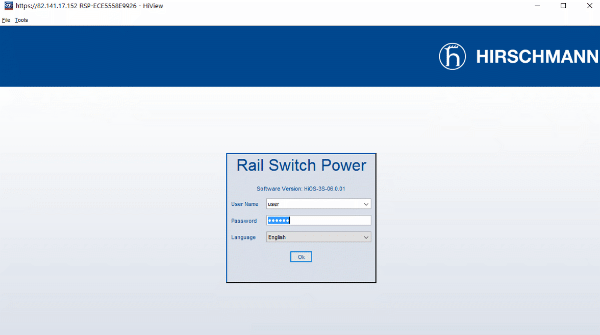 Configurar Switches Hirschmann